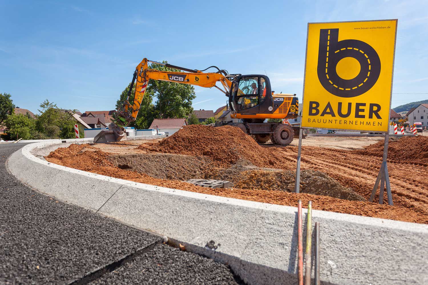 Kreisverkehr Dorndorf 2019